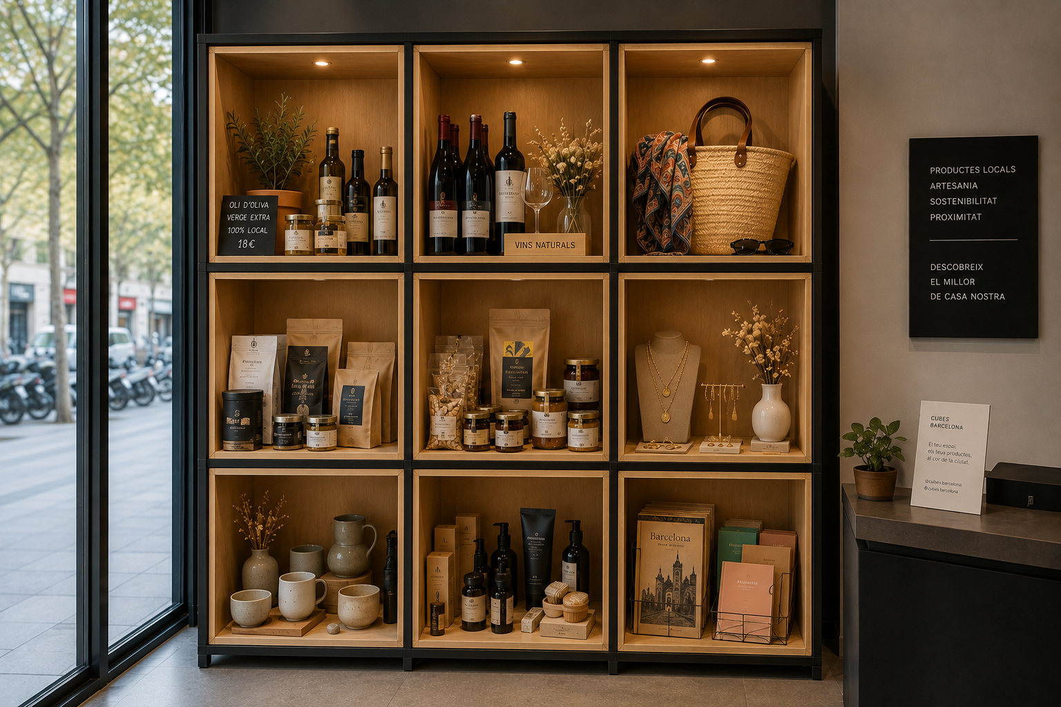 Interior showroom central